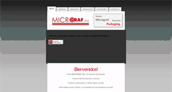 Desktop Screenshot of micrografsrl.com